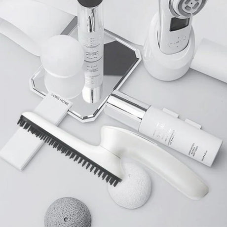 Foldable Beard Straight Hair Electric Mini Comb - White - Shop N Save