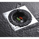 Stainless Steel Kitchen Sink Drain Strainer Basket Filter - Silver