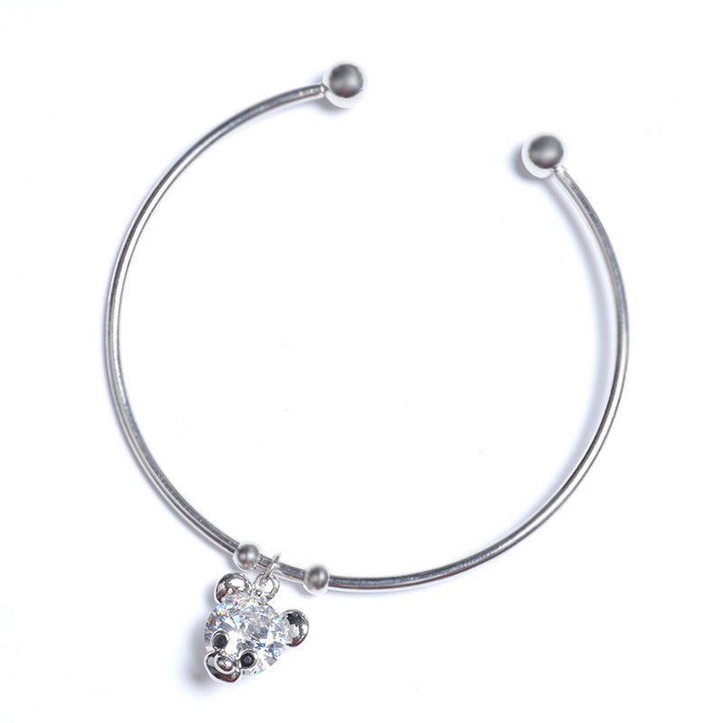 New Rose Gold Bracelet - Zircon Bear, Simple &amp; Versatile Jewelry - Shop N Save
