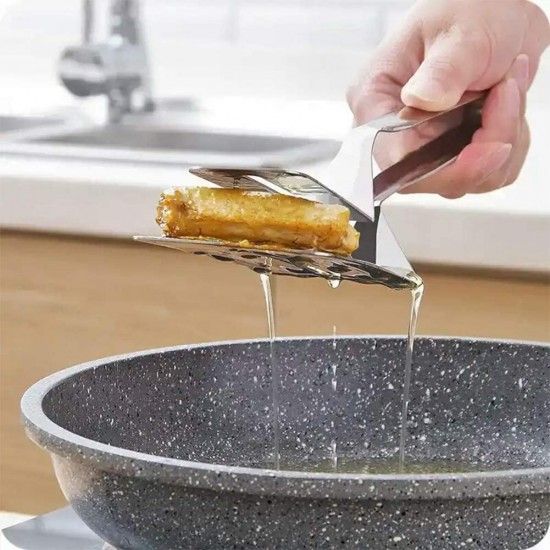 Multifunctional Steel Food Rotate Kitchen Tool - Silver