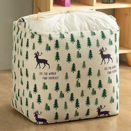 Large Capacity Foldable Quilt Clothing Goods Storage Bag - Much My