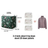 Large Capacity Foldable Quilt Clothing Goods Storage Bag - Much My