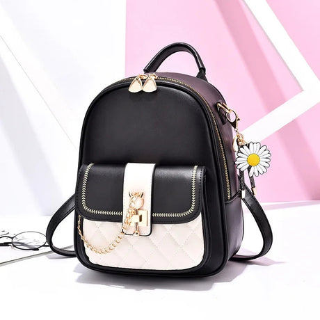 2023 Korean Backpack: Contrast Color, Large Capacity, Travel-Ready - Shop N Save