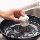Soap Dispensing Easy Dish Washing Cleaning Brush