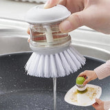 Soap Dispensing Easy Dish Washing Cleaning Brush
