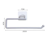 Wall Adhesive Tissue Paper Roll Hanger - Shop N Save
