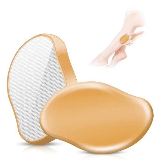 Portable Crystal Mini Magic Painless Hair Eraser Tool - Golden - Shop N Save