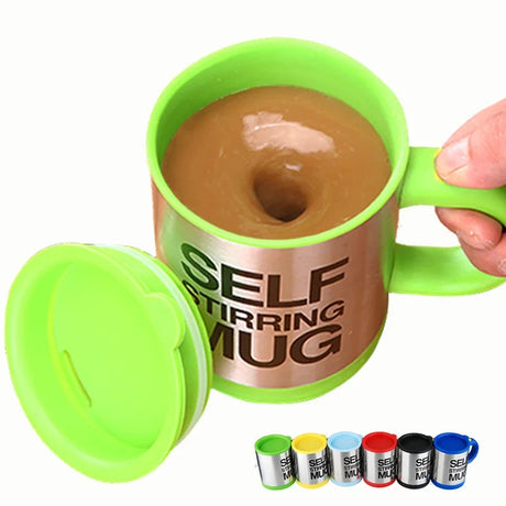 Stainless Steel Automatic Mixing Cup - Coffee Water Cup Gift - Shop N Save