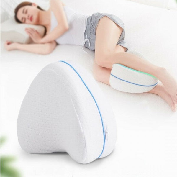 Soft Foot Cushion Body Memory Legs Foam Pillow - White