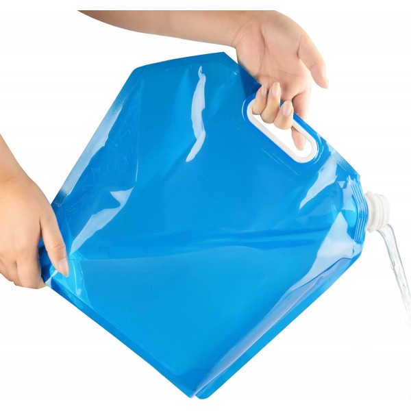 Outdoor Foldable Drinking Water Container Bags - 5L