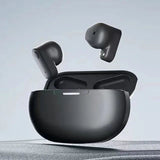 Wireless Bluetooth Earphones with Charging Bin Cord, Headphones, Outdoor Sports Headset, Touch Control Headphones, Earbuds (Black)