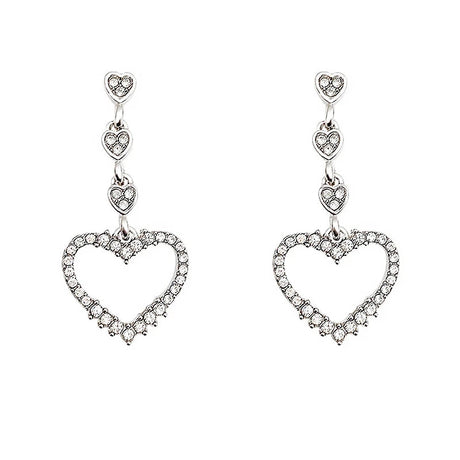 Korean Love Tassel Earrings: Silvery Fashion for Party Gift - Shop N Save