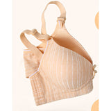 Padded Lace Patched Fancy Wear Women Bra - Light Pink