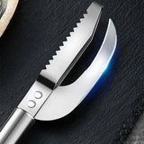 Stainless Steel 3 In 1 Knife Fish Scaler Cuter Maw Scraper Saw Tooth Peelers Scraping Tool - Shop N Save