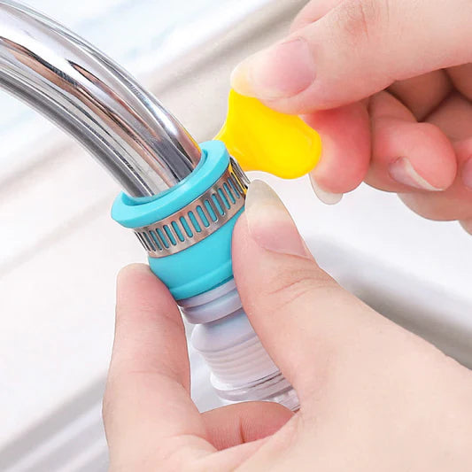Kitchen Bathroom Faucet Head 360 Degree Rotatable Spray Water Saving Purifier Filter Adjustable With Lock Clip - Shop N Save