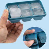 Kitchen Plastic Ice Cube Molds Tray Home Bar Party Light Green