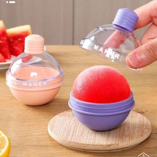 Creative Ice Ball Mould Whiskey Spherical Light Rounded (Sea Green) - Shop N Save