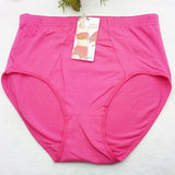 Plain Seamless Fabric Comfortable Wear With Pocket Panty  Women Underwear - Pink