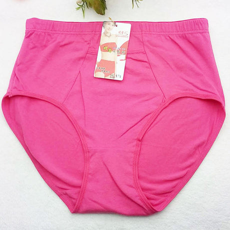 Plain Seamless Fabric Comfortable Wear With Pocket Panty  Women Underwear - Pink