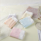 High Elastic Waist Embossed Pattern Women Underwear Undergarments French Cut Panties Girls Lingerie Inner Wear - Yellow - Shop N Save