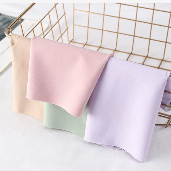 Stylish French Cut Panties Slim Seamless High Waist Soft Nylon Material Underwear's - Light Gray