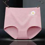 Floral Print High Waist Women's Underwear Soft Stylish and Comfortable Innerwear - Light Pink - Shop N Save