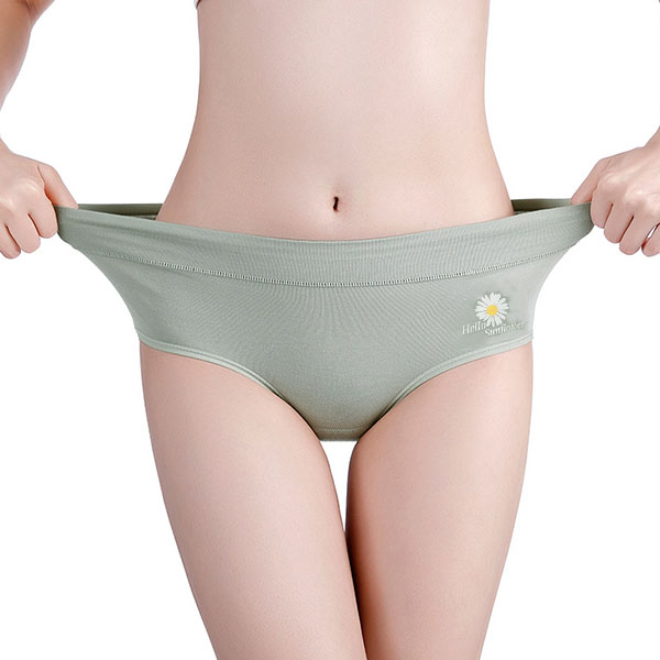 Floral Print High Waist Women's Underwear Soft Stylish and Comfortable Innerwear - Skin - Shop N Save