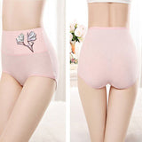 High Elastic Waist Underwear Briefs Women Undergarments Comfortable Summer Wear Panty - Ice Lake Blue - Shop N Save