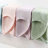 Stay Comfy and Chic with Cotton Blend Elastic Waist Hipster Panties Underwear For Women - Skin - Shop N Save