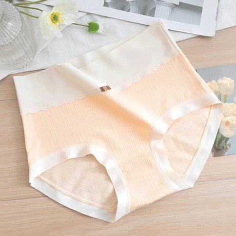 Comfortable Women's High Waist Brief Elastic Closure Soft Cotton Blends Underwear - Skin - Shop N Save