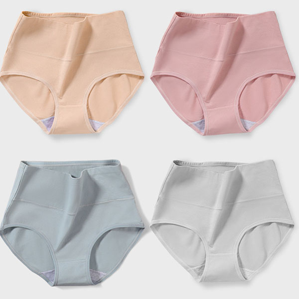 Stylish Hipster Panties Soft Breathable Underwear For Girls Cotton Blends Elastic Fitting Panty - Light Blue - Shop N Save
