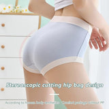 Stylish Cotton Blend Hipsters Comfortable Slim-Fitting Women's Underwear - Pink - Shop N Save