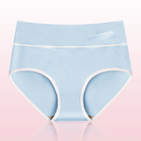 Stylish Cotton Blend Underwear for Women Breathable Soft Fabric Elastic Waist Blue Hipsters for Casual Comfort - Shop N Save