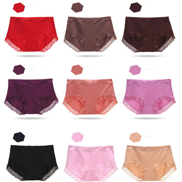 Bold Lace Hipster Underwear Feminine Red Color Breathable and Thin Fabric Perfect for Casual Occasions. Must-have for Women! - Shop N Save