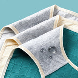 Chic Comfort Geometric Wide Elastic Waist Women\'s Hipster Underwear Soft Cotton Blends Normal Fit. Trendy Fashion Inner Wear for Women. - Shop N Save