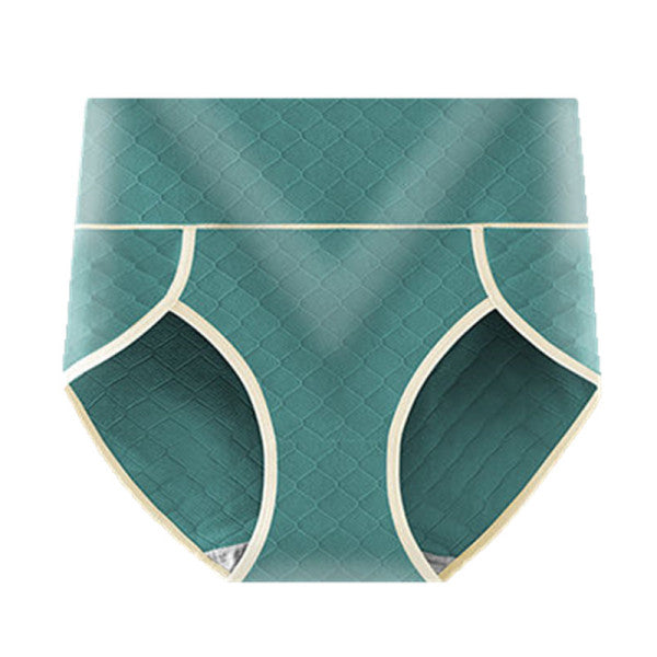 Chic Comfort Geometric Wide Elastic Waist Women\'s Hipster Underwear Soft Cotton Blends Normal Fit. Trendy Fashion Inner Wear for Women. - Shop N Save