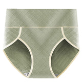 Green Geometric Hipster Soft Cotton Blend Women\'s Underwear with Wide Elastic Waist Fashionable Innerwear for Girls - Shop N Save