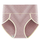 Stylishly Comfortable Cotton Hipsters Women\'s Fashion Underwear with Geometric Wide Elastic Waist Wavy Design Soft Fabric Perfect for Girls - Shop N Save