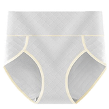 Stylish Gray Geometric Hipster Underwear Soft Fabric Women\'s Panties with Wide Elastic Waist Perfect for Fashionable Girls - Shop N Save