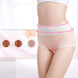 Stylish Elastic Waist Two Tone Cotton Blend Hipster Underwear for Women Soft Fabric Slim Fitted Stretchable Orange - Shop N Save