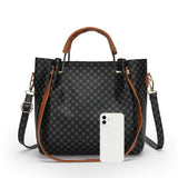 Stylish Double Handle Tote Set - High-Quality, Zipper Closure, 4 Pieces