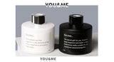 Factory Fire-Free Fragrance Black And White Glass Bottle Set With Hand Gift Perfume Bedroom Lasting Incense Oem Processing