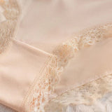 Mid-Waist Panties Stylish Soft Lace Underwear Women - Skin - Shop N Save