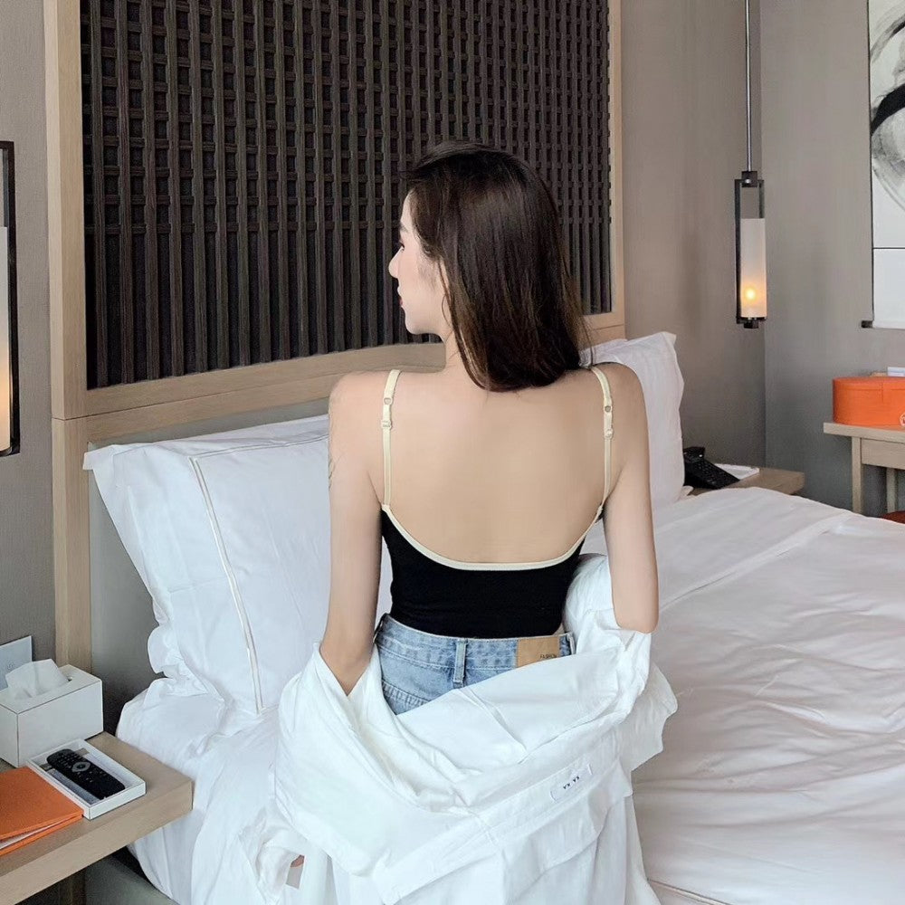 Women Fashion Top Tube Top Bra Cotton - White - Shop N Save