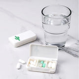 3 Grid Traveling Plastic Mini Case Medicines Tablet Box - Stand Tall - Shop N Save
