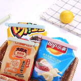 5 Pcs Set Sealing Tongs Food Bag Closure Portable Clip - Orange - Shop N Save