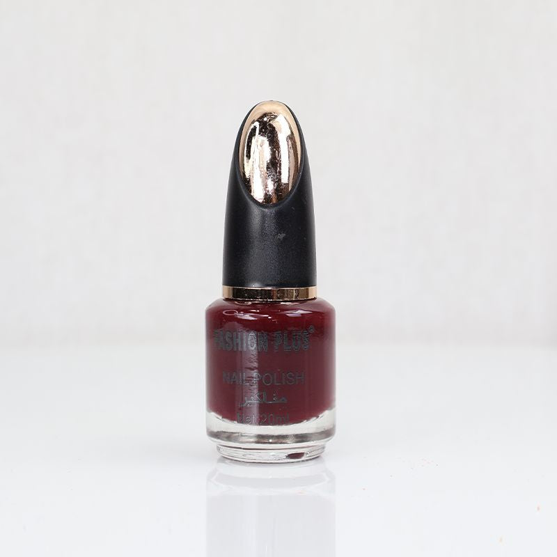Fashion Plus Nail Polish: Dark Maroon(19)