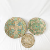 Decoration Plate Seaweed Woven Wall Decoration