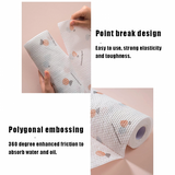 Disposable Kitchen Dishes Cleaning Towels Roll White. - Shop N Save