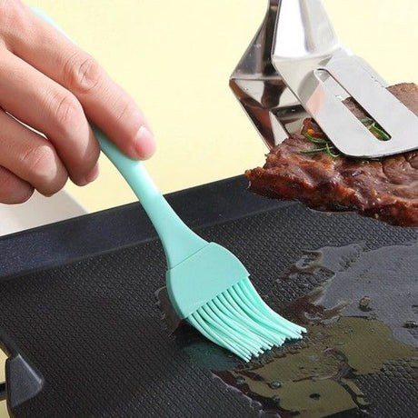 Silicone Grill Barbecue Baking Cooking Oil Brushes (Green) - Shop N Save